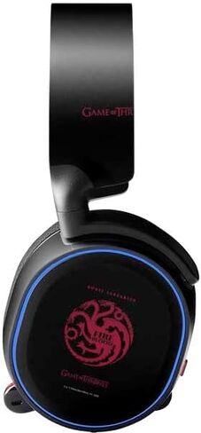 Skinit Decal Audio Skin Compatible with SteelSeries Arctis 5 - Officially Licensed Game of Thrones: House Stark Sigil Design in Kuwait