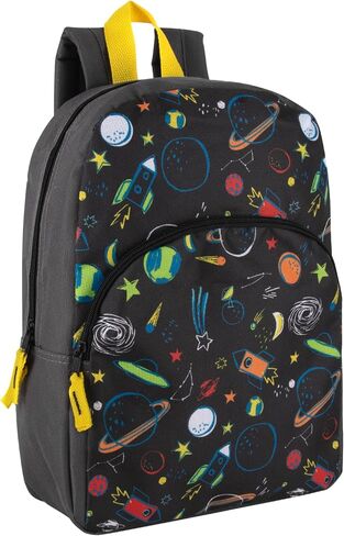 Trail maker Wholesale Kids Backpacks for Boys, Girls Bulk Backpacks 24 Pack with Fun Patterns, Adjustable Padded Straps in Kuwait