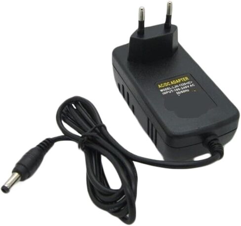 2M Cable 6.5ft DC 12v 2A Power Adapter(12V 2A EU 2M Cable) in Saudi Arabia