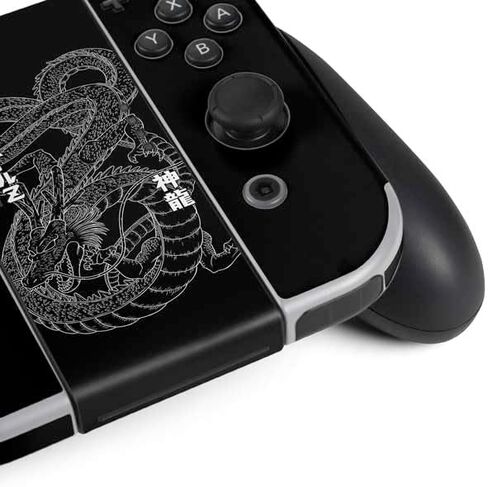 Skinit Decal Gaming Skin Compatible with Nintendo Switch OLED (2021) - Officially Licensed Dragon Ball Z Negative Shenron Design in Kuwait