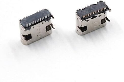 5pcs شحن منفذ المقبس لأجزاء إصلاح واجهة Controller Type-C (5pcs PIN الفضية) in Saudi Arabia