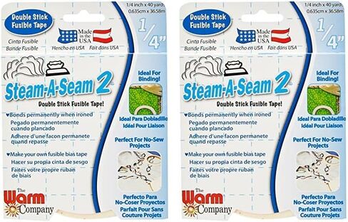 Warm Company Steam-A-Seam 2 Fusible Web-.25inX40yd FOB: MI in Saudi Arabia