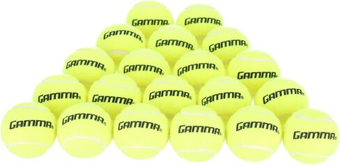 GAMMA Bag of Pressureless Tennis Balls - Sturdy & Reuseable Mesh Bag with Drawstring for Easy Transport - Bag-O-Balls (12-Pack of Balls, Blue) in Saudi Arabia