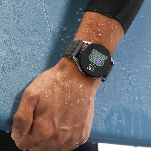 Easuny Elastic Magnetic Bands for Samsung Galaxy Watch 7 6 5 4 FE 40mm 44mm/Galaxy Watch 6 4 Classic 42mm 46mm 43mm 47mm/Galaxy 5 Pro 45mm Band/Active 2, 20mm Adjustable Nylon Sport Strap Men Women in Saudi Arabia