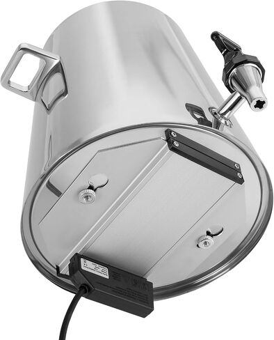 3.5 Gallon Hot Beverage Dispenser, Hot Drinks Dispenser with Spigot for Parties Buffet Catering, Stainless Steel Coffee Chafer Urn for Milk Coffee Tea Water Juice, (About 52 Cup) (Silver) in Saudi Arabia