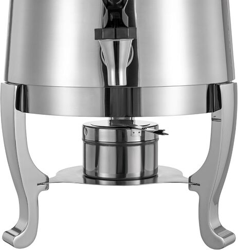 3.5 Gallon Hot Beverage Dispenser, Hot Drinks Dispenser with Spigot for Parties Buffet Catering, Stainless Steel Coffee Chafer Urn for Milk Coffee Tea Water Juice, (About 52 Cup) (Silver) in Saudi Arabia