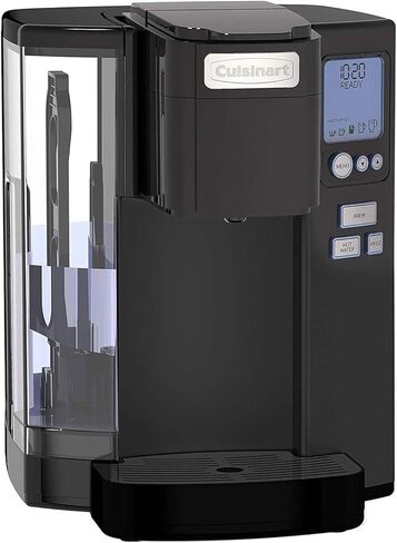 Cuisinart Coffee Maker, Single Serve 72-Ounce Reservoir Coffee Machine, Programmable Brewing & Hot Water Dispenser, Stainless Steel SS-10CGR, Light Grey in Saudi Arabia