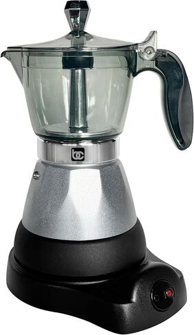 Bene Casa Black Portable Electric Espresso Maker/Cafetera ، 1-3 أكواب/طلقات (1 ، أسود) in Saudi Arabia