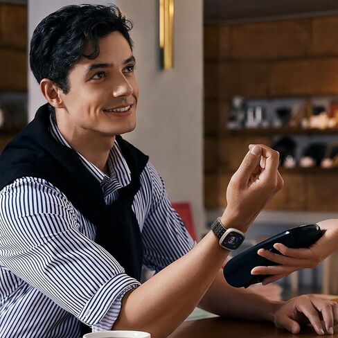 Watchband Magnetic متوافق مع Fitbit versa 3 فرق للرجال والنساء ، حزام بديل للرياضة الخفيفة الوزن القابلة للتنفس لـ Fitbit Versa 4/Sense 2/Sense in Kuwait