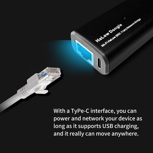 Heltec Wi-Fi HaLow Dongle WiFi Extender Signal Booster Wireless Bridge 802.11ah Network Booster Long Range Wireless Access WiFi Extender Ethernet Bridge Repeater (AP+STA Pair Set) in Saudi Arabia