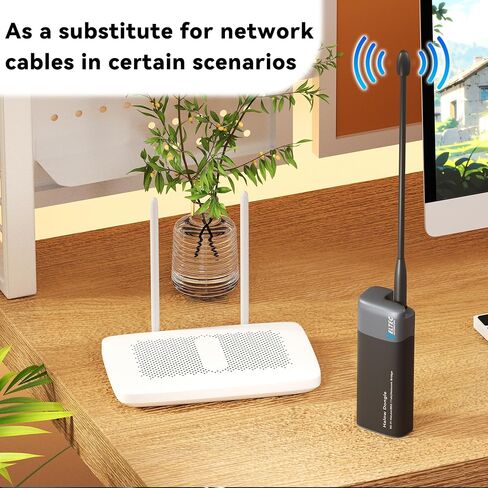 Heltec Wi-Fi HaLow Dongle WiFi Extender Signal Booster Wireless Bridge 802.11ah Network Booster Long Range Wireless Access WiFi Extender Ethernet Bridge Repeater (AP+STA Pair Set) in Saudi Arabia