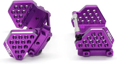 TREAL Aluminum 7075 Front & Rear Shock Mounts for TRX-4M 1/18 Upgrades Parts (Purple) in Saudi Arabia