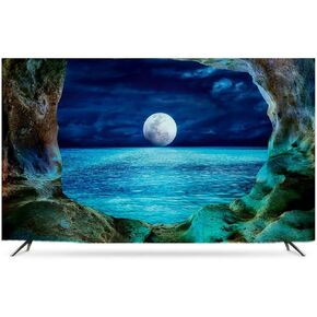 Light Luxury Seaside Scenery Printed TV Dust Cover,Soft Screen Protector 43inch 55inch 60inch Large Size Desktop Wall Hanging Curved Screen Cover Cloth(Size:55in,Color:C)