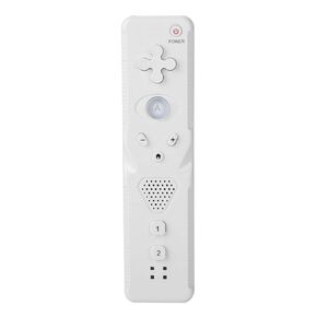 Remote Controller for Wii U,Video Game Gamepads Gaming Handle Gamepad Analog Rocker Joystick Built in Accelerator,for WiiU for Wii(White)