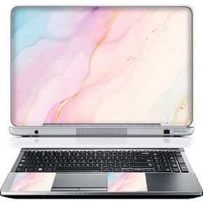 Meffort Inc 17 17.3 Inch Laptop Skin Sticker Premium Vinyl Sticker Cover Art Decal (Included 2 Wrist Pads) - Colorful Tree