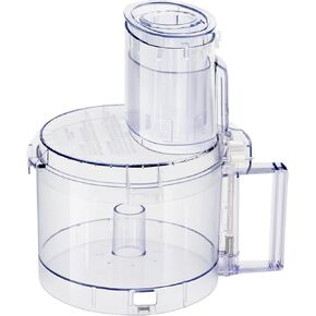 7 Cup FP-631AGTXT-1 with 4 Locking Tabs Complete Accessories Fits Cuisinart Food Processor Replacement Parts,Contain Bowl, DLC-117BGTXT1 Cover, DLC-118BGTXT1 Sleeve and DLC-120BGTX-1 Pusher, DLC-10