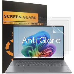 Keanboll 3 عبوات مصممة لـ Lenovo Slim 7i Aura Edition 15.3 "واقي شاشة الكمبيوتر المحمول (15ill9) ، وموهبة ومضادة للبصمات (Matte) - (غير مناسب: Lenovo Slim 7i Aura Edition 14 Inter)