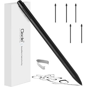 Magnetic EMR Stylus Pen for Remarkable 2, with Eraser and 5 Pen Tips, 4096 Pressure Levels, Palm Rejection, Tilt Support, Replacement Digital Pen for Remarkable/Samsung/Wacom/Onyx EMR Devices