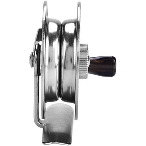 Metal Fly Reel, Rafting Reel Aluminum Alloy Lightweight Fly Rafting Fishing Wheel Tackle Accessory