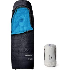 NatureHike 0 درجة فائقة النوم لأسفل حقيبة النوم للبالغين ، و 650 فلفابًا من الظهر ، حقيبة نوم للطقس البارد مع RDS لأسفل ، 28.9 ℉ أكياس النوم للتخييم ، المشي لمسافات طويلة ، 2025 Model CW700