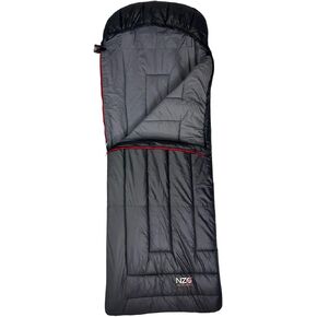 Near Zero Peralta 25°F Lightweight Sleeping Bag – Sorona Insulation for Outdoor Camping, Compact 2.5 lb Design, 20D Ripstop Nylon Shell – 86"x33", Compresses to 10"x6"