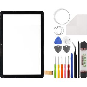 [with Touch Functions] Vvsialeek New Touch Screen Digitizer Replacement for Blackview Tab 70 WiFi with Specialized Repair Tools Kit.(No LCD Screen)-with OCA Adhesive