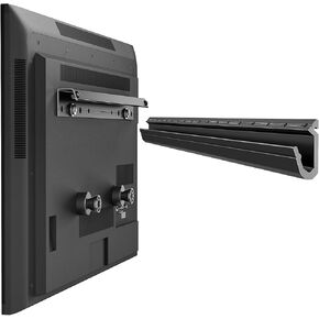 Studless TV Wall Mount for Drywall, No Stud Hanger for 12–55 Inch, No Drill Wall Mount TV Bracket, VESA Max 400x400, Up to 100lbs, Low Profile, Tilts 5°, No Damage, Easy Install for Rental Apartment