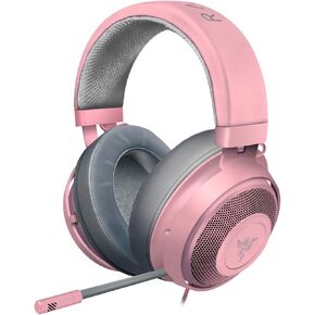 Razer Kraken Quartz Edition Wired Stereo Gaming Headset Quartz Pink (Renewed)