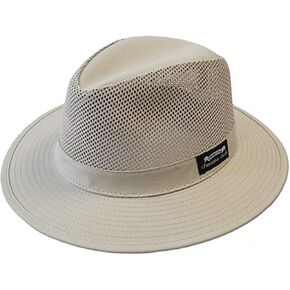 قبعة Safari الخاصة بالرجال الأصلية ، 2 1/2 "، UPF (SPF) 50+ Sunhat Protection ، Khaki
