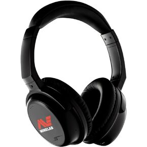 MINELAB ML85 Wireless Low Latency Headphones for EQUINOX, X-TERRA & MANTICORE Metal Detectors (Charging Cable, Hard Shell Case, Mesh Bag Included)