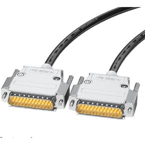 DB25 Printer Cable DB 25 Pin Parallel DB25 to DB25 Male to Female DB 25P Male to Male Extension Cable Double Shield Pure Copper(1.5m,Black)