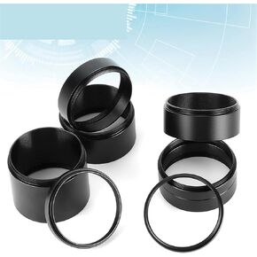 for eysdon Telescope Extension Tube Kit for Cameras and Eyepieces - Length 4/5/6/7/8/9/10/15/20/25/30mm - M42x1mm on Both Sides(8mm-M42x1mm)