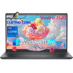 Dell 15 15.6 "كمبيوتر الكمبيوتر المحمول لطالب المنزل والأعمال ، وحدة المعالجة المركزية 6-Core (Beat I5-1135G7) ، 120Hz FHD ، 32GB DDR4 RAM ، 1TB PCIE SSD ، WIFI ، Bluetooth ، RJ45 ، HDMI ، Carbon Black ، Windows 11 Pro ، Windows 11