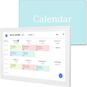 Digital Calendar, 10.1inch Smart WiFi Electronic Calendar&Chore Chart, IPS Touch Screen HD Display for Family Schedules, Share Moments Instantly from Anywhere