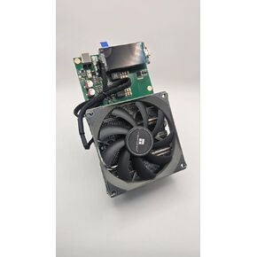 Nerdqaxe ++ Bitcoin Asic Miner ، 4.8th/s ، 98w ، wifi ، USB-C ، Silent Home Mining
