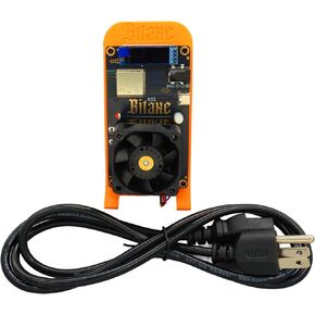 Open Sources Miner BitAxe 601 Gamma BM1370 1.2TH/s Bitcoin Miner BTC Solo Miner with Stand with Power Supply for Home Use