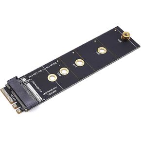 M.2 Key A E to M.2 NVME Key M SSD Adapter Card Support for M2 SSD 2230-2280 WiFi Wireless Network Card Slot Key M Expansion Card