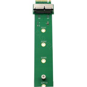 12+16 Pins SSD to M.2 Key M NGFF PCI-e Adapter Converter Card for PC Computer
