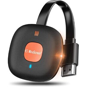 Wireless HDMI Dongle Adapter 4K, SOCLLLife Display Receiver for iOS/Android/Windows Devices to TV, Monitor, or Projector, Screen Mirroring with Airplay/Miracast/DLNA for Movies, Presentations