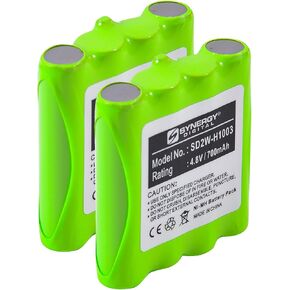 Synergy Digital Replacement Batteries, Compatible with Cisco FA-CK Replacement, (Ni-MH, 4.8V, 700 mAh), Replacement for FA-BP Battery, Combo-Pack Includes: 2 x SD2W-H1003 Batteries