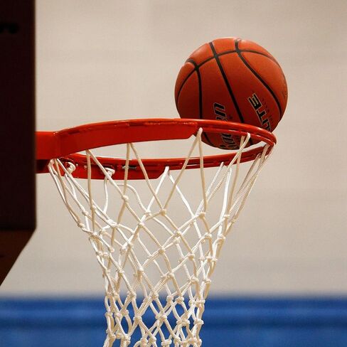 2 Pcs Heavy Duty Basketball Hoop Net 12 Loop Standard Indoor or Outdoor Nylon Braided Multicolor Duty Basketball Net Strong and Durable Replacement Basketball Net Basketball Accessories in Saudi Arabia