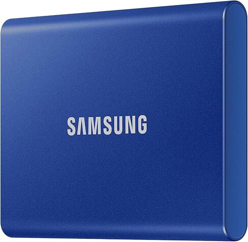 Samsung MU-PC2T0H T7 2TB SSD ، USB 3.2 Gen2 ، Blue (2 pack) in Saudi Arabia