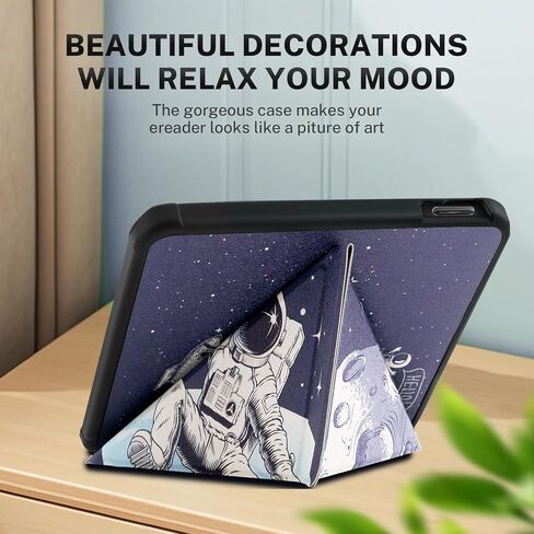 Case Compatible with Kobo Libra Colour(2024) and Kobo Libra 2(2021) e-Reader, Includes a Screen Protector - Premium PU Leather Cover with Auto Sleep/Wake in Saudi Arabia