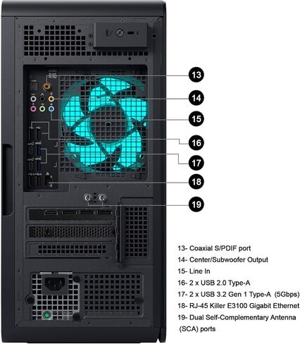 Alienware Aurora R16 2025 Gaming Desktop Computer, NVIDIA RTX 5080 16GB GDDR7, Intel Ultra 9 285K(Up to 5.7GHz), Wi-Fi 7, 64 GB DDR5, 2 TB SSD, Custom RGB Lights, Win 11 Pro, Office Pro Lifetime in Saudi Arabia