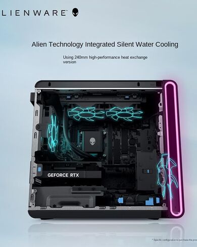 Alienware Aurora R16 Gaming Desktop - Nvidia RTX 5080 GDDR7 (Beats RTX 4090) ، Intel Ultra 9 285K (AI NPU) ، WiFi 7 ، Win 11 Pro ، ترخيص Lifetime (32GB DDR5 ، 2 تيرابايت SSD) in Kuwait