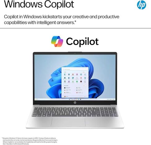 HP 2025 New New Touch Scensureen Computer ، Intel 13th Core I3-1315U (حتى 4.5 جيجا هرتز) ، 15.6 "HD Touch Display ، 32GB RAM ، 1TB SSD ، Wi-Fi 6E ، Business & Student ، Copilot ، Office Lifetime Ricel & Win11 Pro in Kuwait
