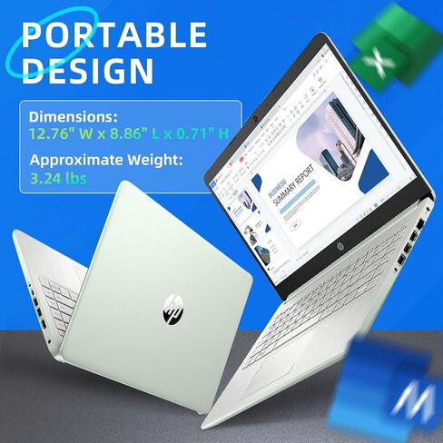 HP 14 Business Student Labtop • W/Office LifeTime License & DVD Drive مجاني • وحدة المعالجة المركزية 4-Core CPU • 14 "عرض مضاد للهراء • CoPilot • Win 11 Pro • Ram 16GB • 128GB UFS • 256GB Extens Micro SD • Wi-Fi 6 in Kuwait