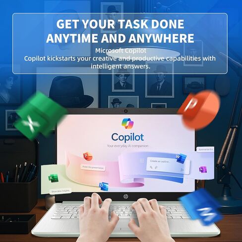 HP 14 Business Student Labtop • W/Office LifeTime License & DVD Drive مجاني • وحدة المعالجة المركزية 4-Core CPU • 14 "عرض مضاد للهراء • CoPilot • Win 11 Pro • Ram 16GB • 128GB UFS • 256GB Extens Micro SD • Wi-Fi 6 in Kuwait