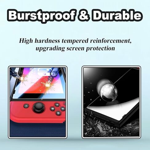 متوافق مع فيلم Nintendo Switch 2 حامي الشاشة ، تغطية ناعمة كاملة ناعمة كاملة TPU واضحة ، مضادة للطفولة ، عالي الوضوح ، مضاد للخدش للمفتاح 2 7.9 "في 2025 in Kuwait
