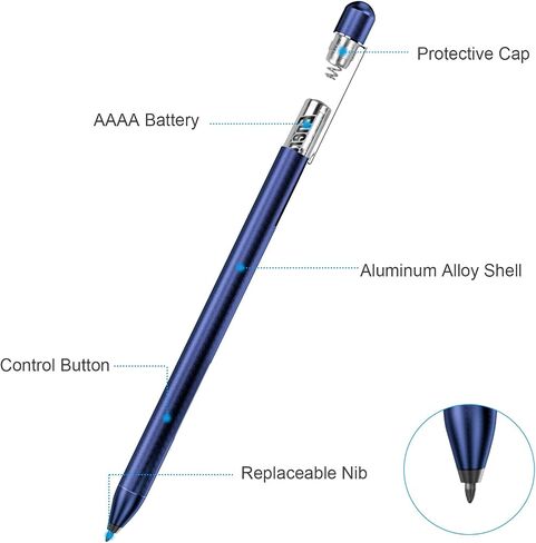Active Pen for Dell Inspiron 5400/5406/5410/7300/7306/7405/7500/5485/5482/5490/5491/7390/7391/7590/7586/7386/5485, Latitude 3120/7220/3390 (Check Compatible List Before Purchase) in Saudi Arabia